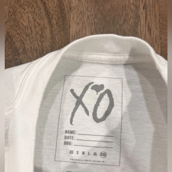NEW After Hours Till Dawn XO The Weeknd Official Merch 2022 Concert Tour Tee 2XL - Picture 4 of 4